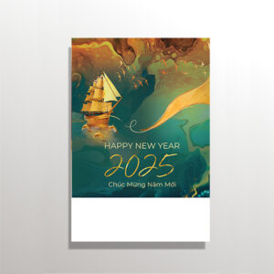 Lịch 7 Tờ Cành Vàng  Lá Ngọc