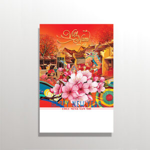 Lịch 7 Việt Nam Ngàn  Dặm Gấm Hoa